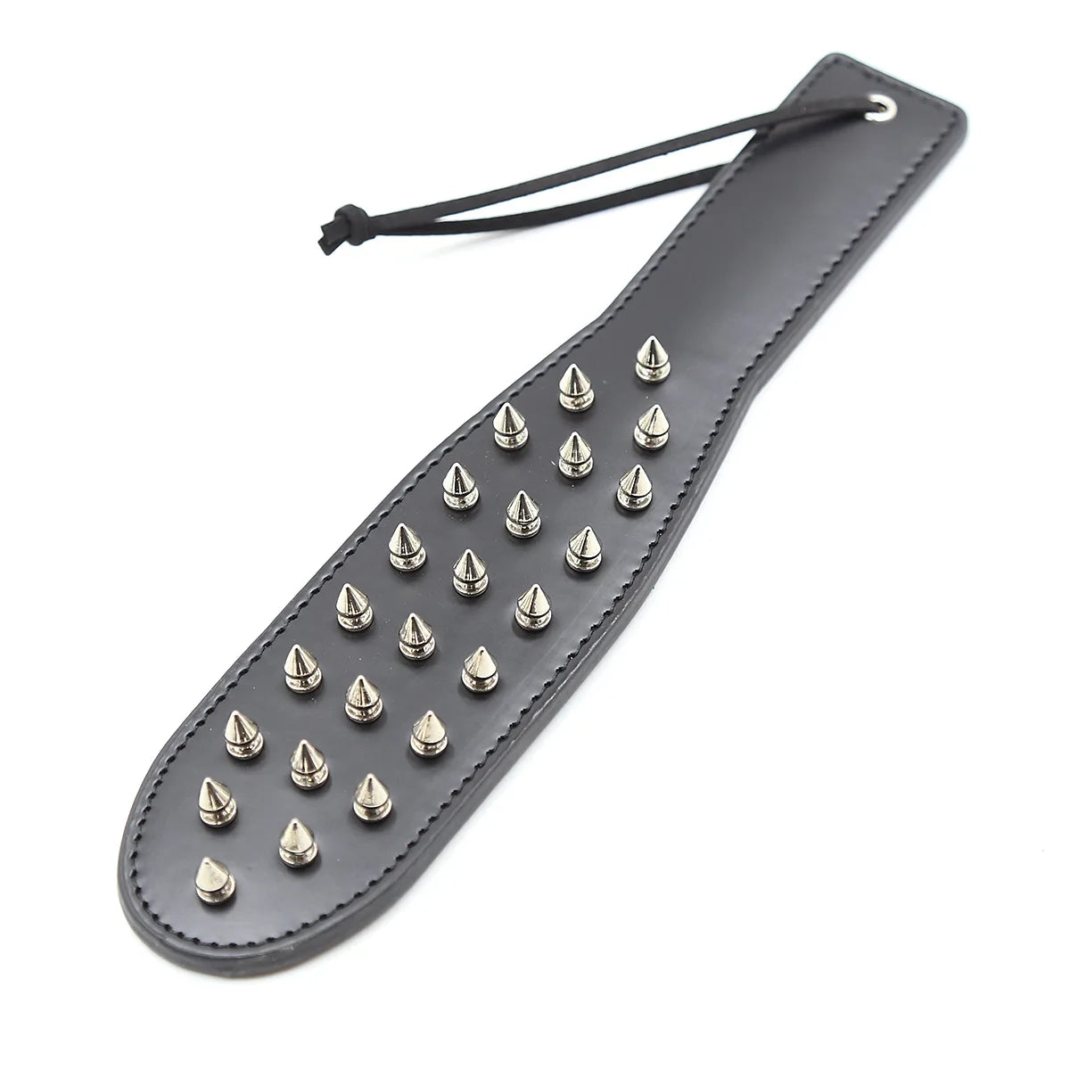 Leather Palm Clap Rivets Spanking Paddle