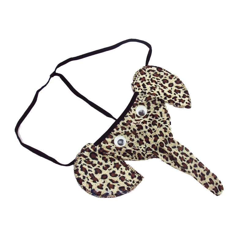 CLEVER-MENMODE Sexy Men Underwear Elephant Bulge Pouch G String