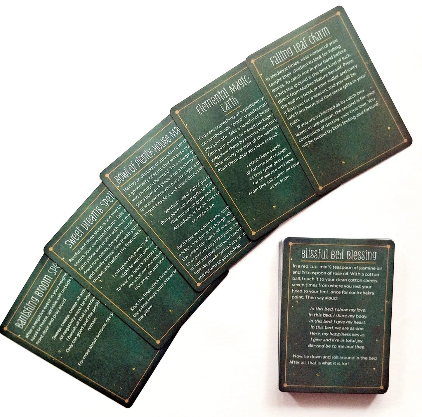 100PCS Practical Witch's Spell Oracle Tarot Cards
