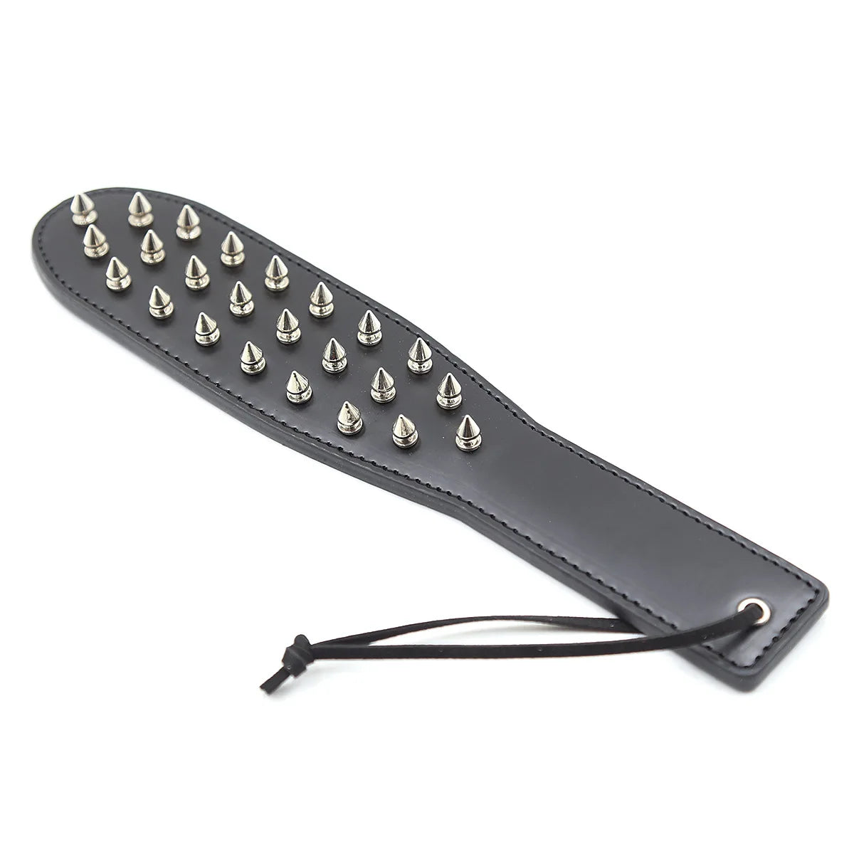 Leather Palm Clap Rivets Spanking Paddle