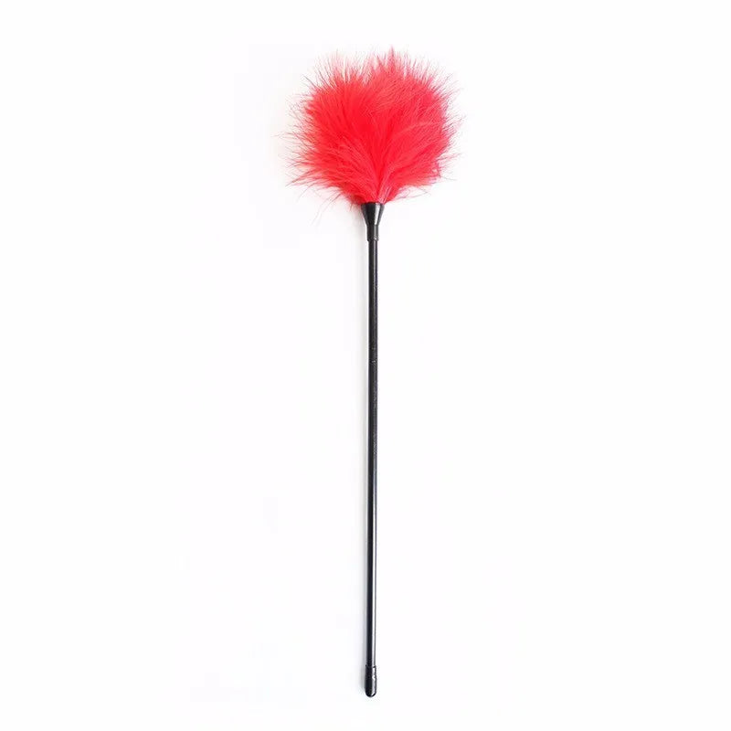 27cm Flirt Feather Whip Spank Flogger Clit Tickler