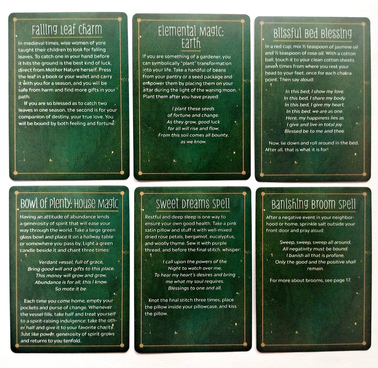 100PCS Practical Witch's Spell Oracle Tarot Cards