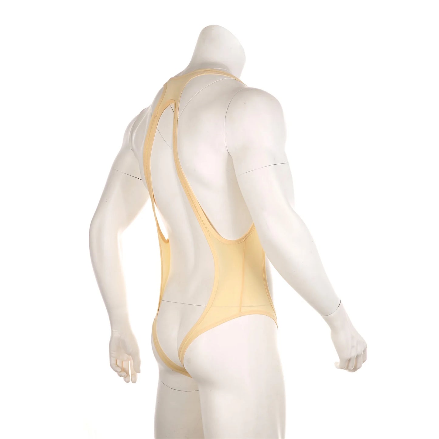 Sexy Men Open Butt Bodysuit