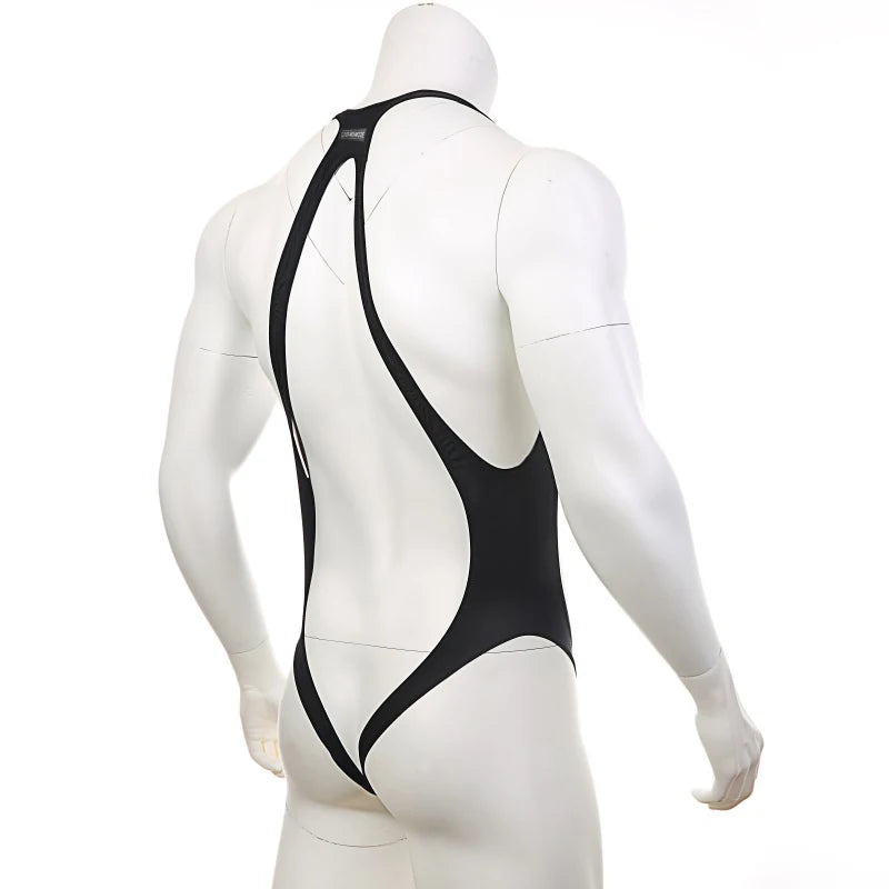 Sexy Men Open Butt Bodysuit