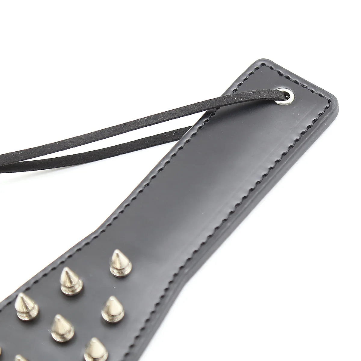 Leather Palm Clap Rivets Spanking Paddle