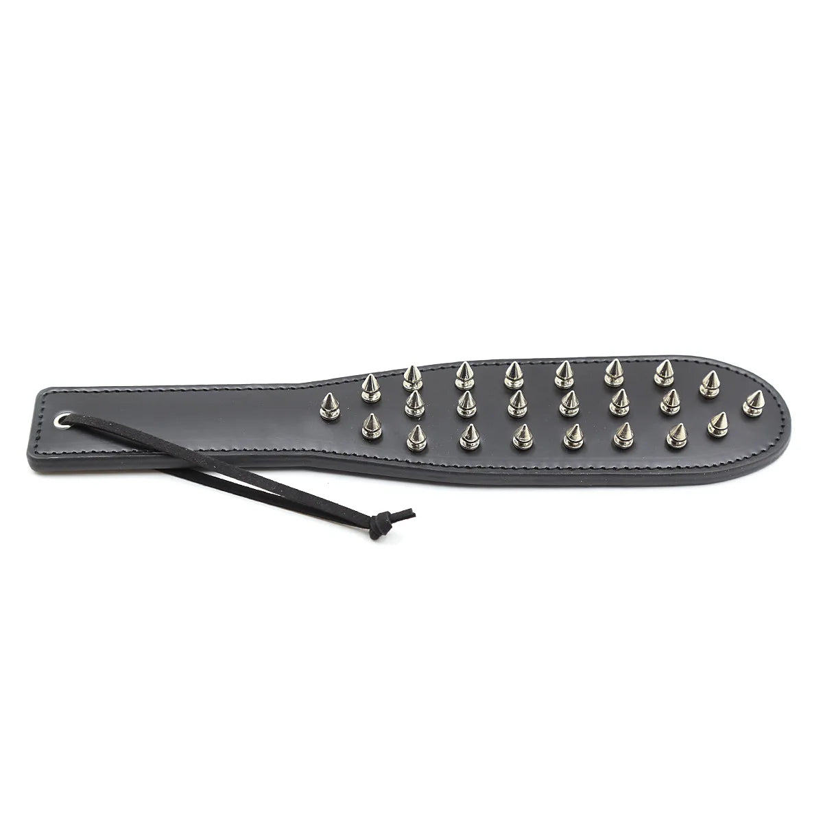 Leather Palm Clap Rivets Spanking Paddle