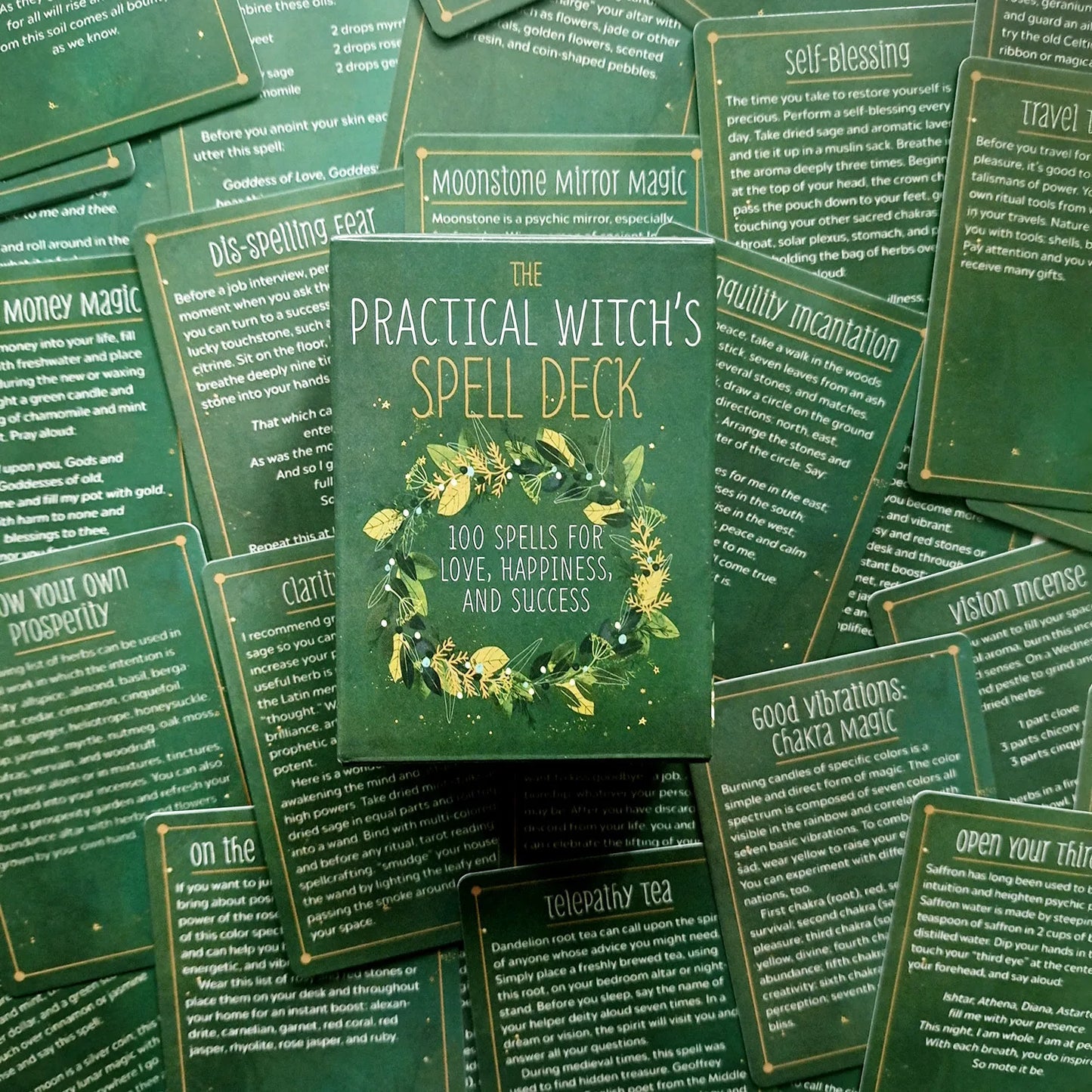 100PCS Practical Witch's Spell Oracle Tarot Cards