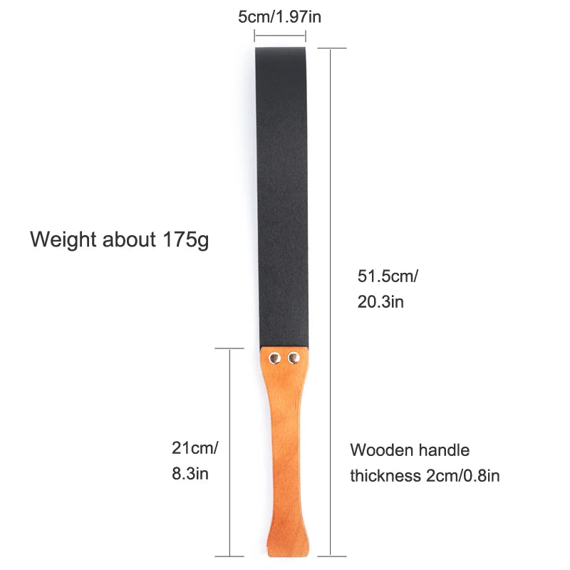 Wooden Handle Spanking Paddle