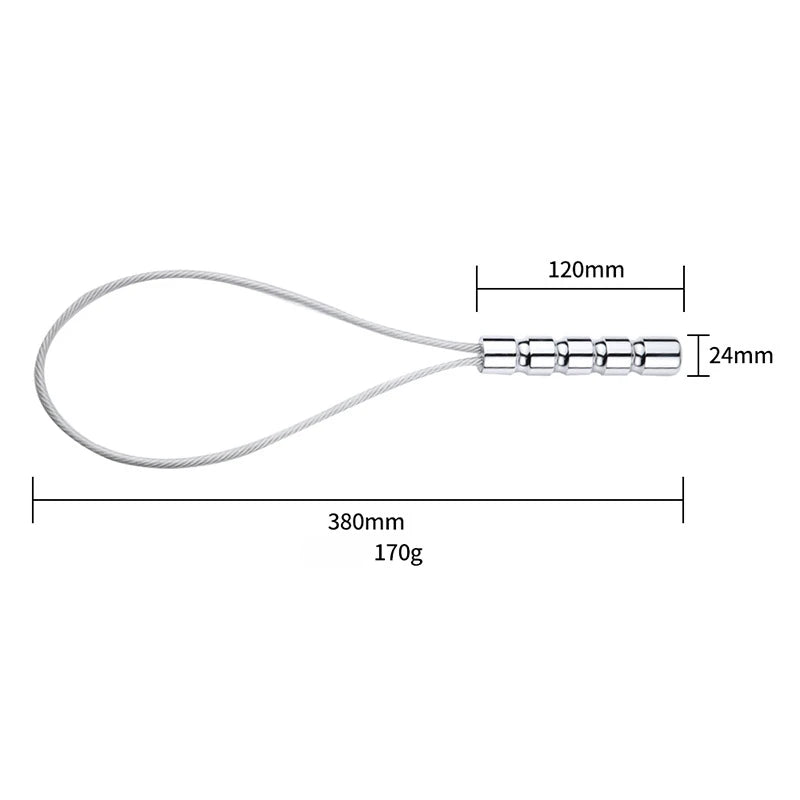 Steel Wire Whip BDSM Spanking Paddle