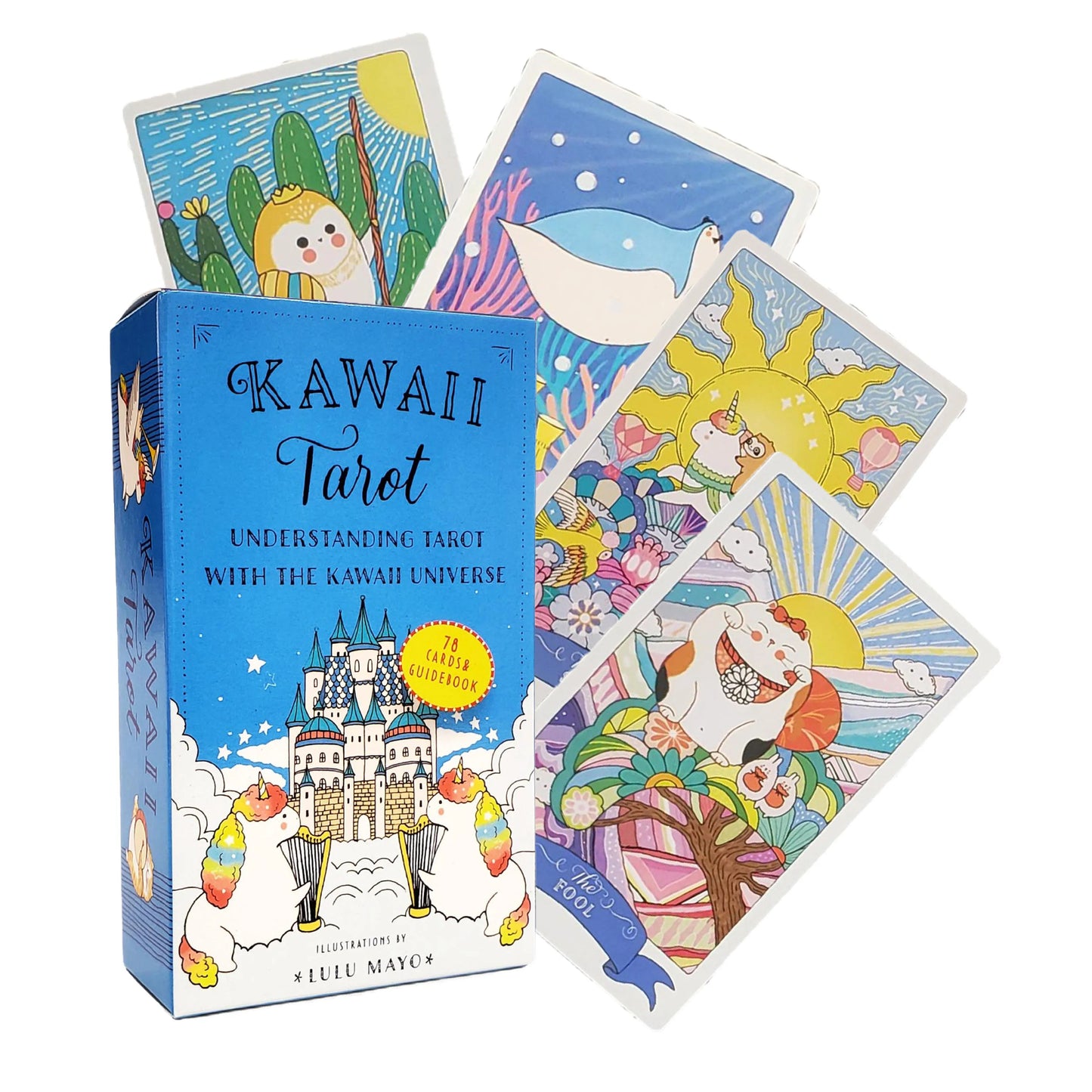 12x7cm KAWAII Tarot Cards