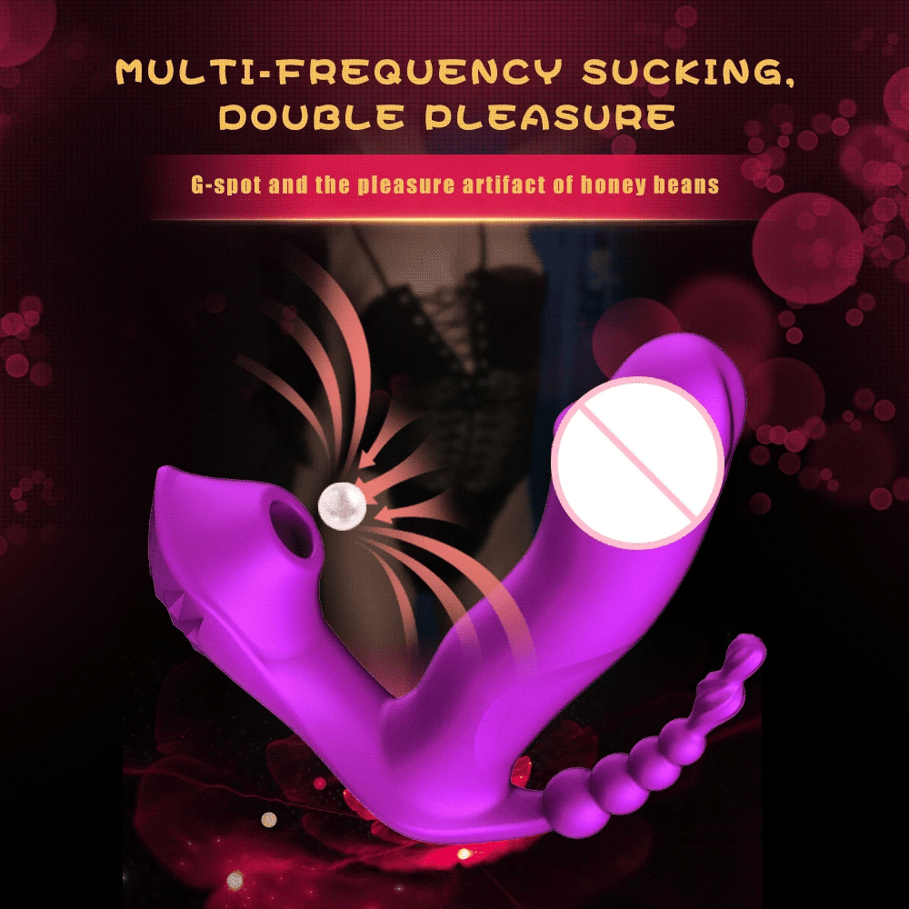 3 IN 1 Clitoris Sucker Sucking Vibrator