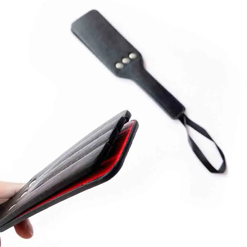 Leather Whip Spanking Paddle