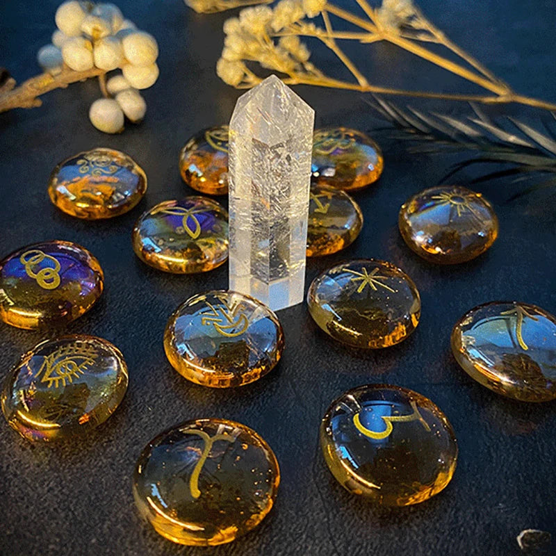 13 Pcs Witches Runes Kit