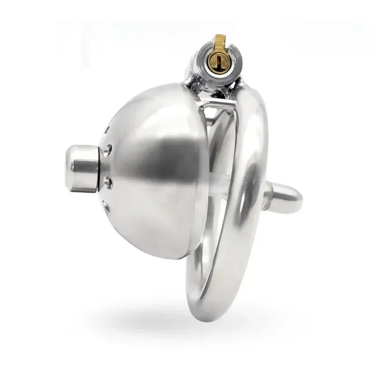 Male Chastity Cage With Stealth Lock Device
