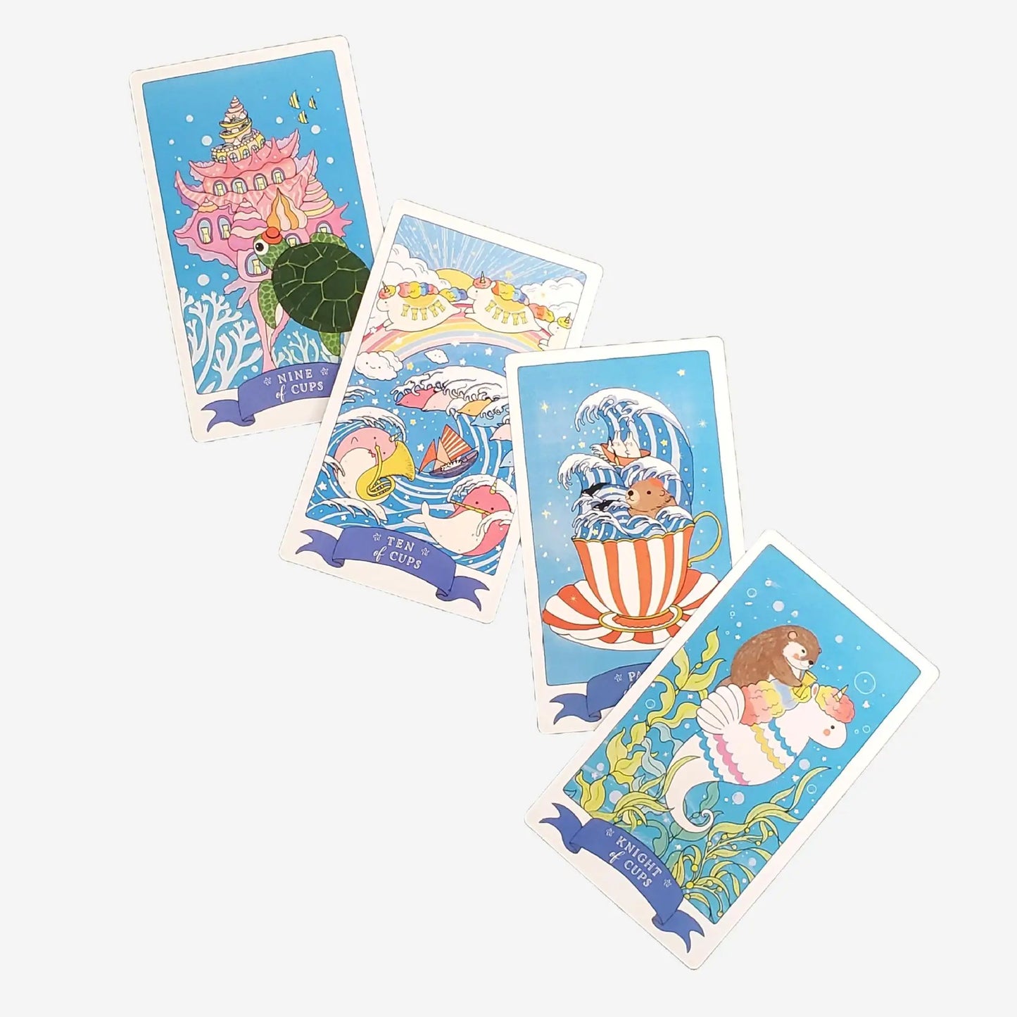 12x7cm KAWAII Tarot Cards