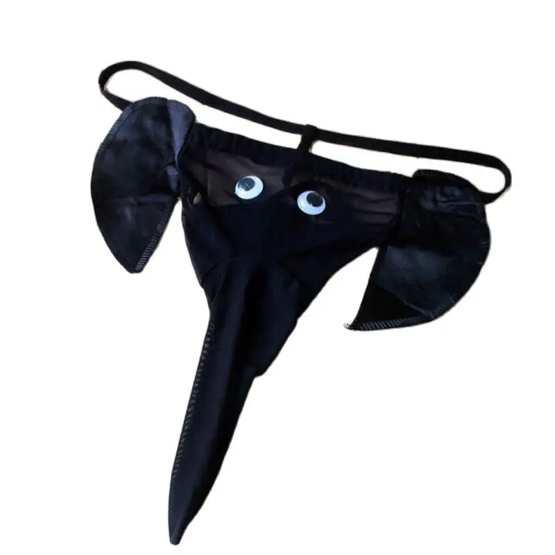 CLEVER-MENMODE Sexy Men Underwear Elephant Bulge Pouch G String