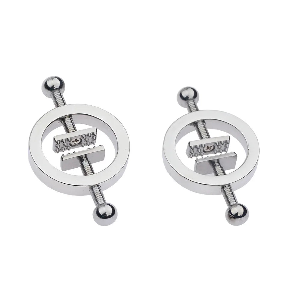 Stainless Steel Adjustable Nipple Clips