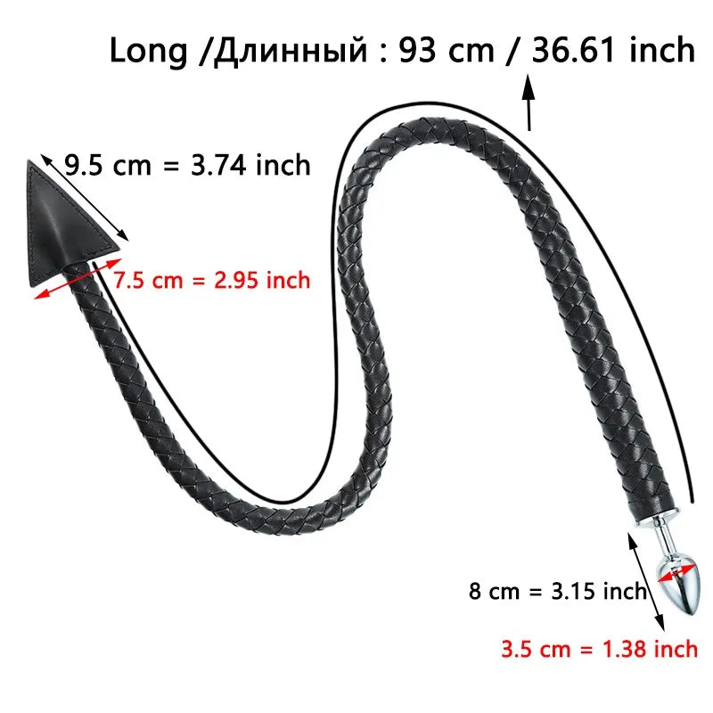 Demon Tail Whip Butt Plug
