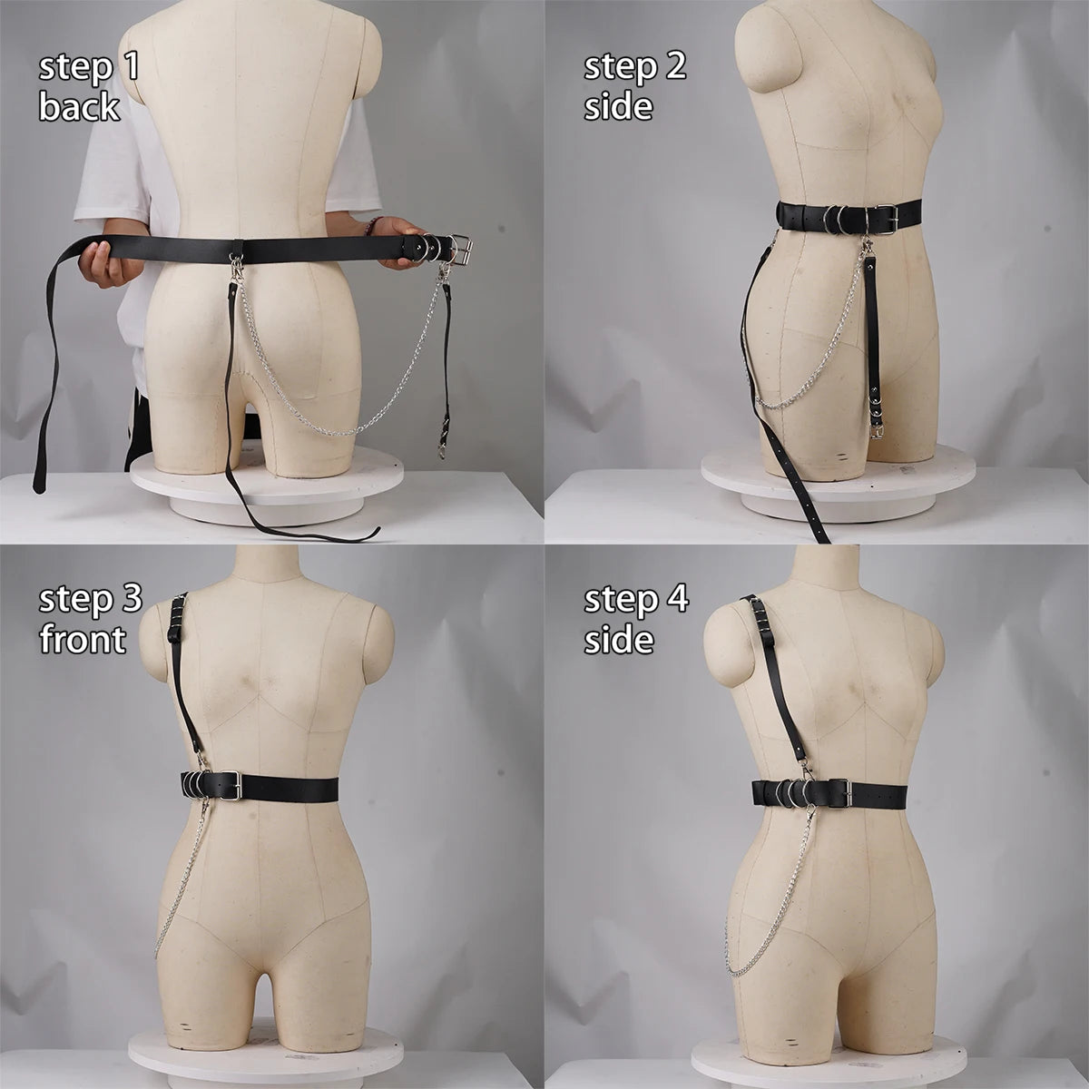Women Fashion Harness Waist Belt