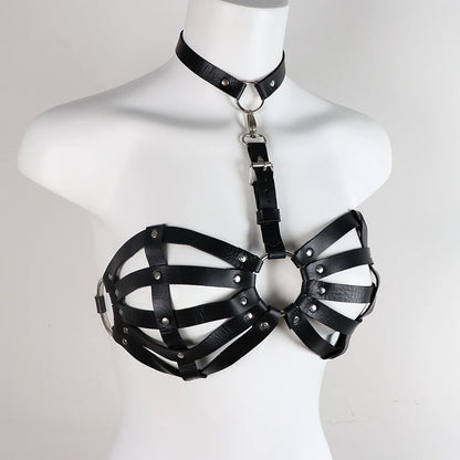 Leather Harness  For Women Body Bondage