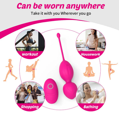 Wearable Panties Vaginal Ball 10 Speeds Wireless Remote Control