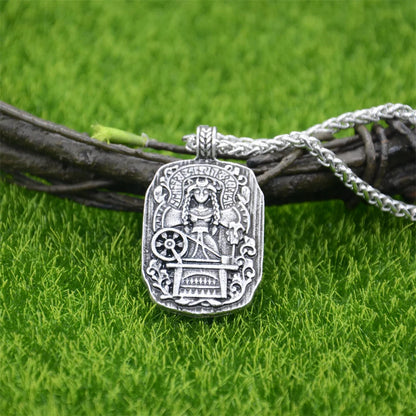 Frigga Goddess Of Fate Runic Runes Amulet