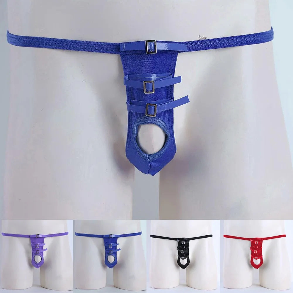 Mens Thongs G Strings Cockring Man Soft Erotic Lingerie