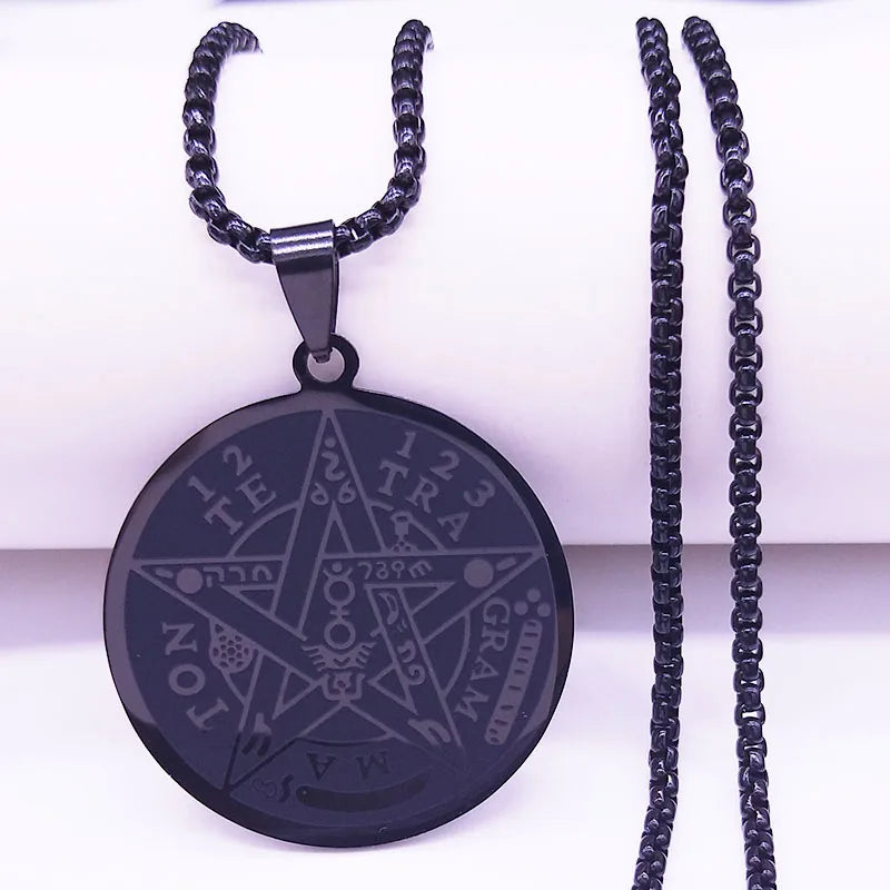 Pentagram Stainless Steel Necklace