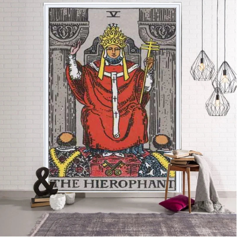 Tarot card decoration tapestry