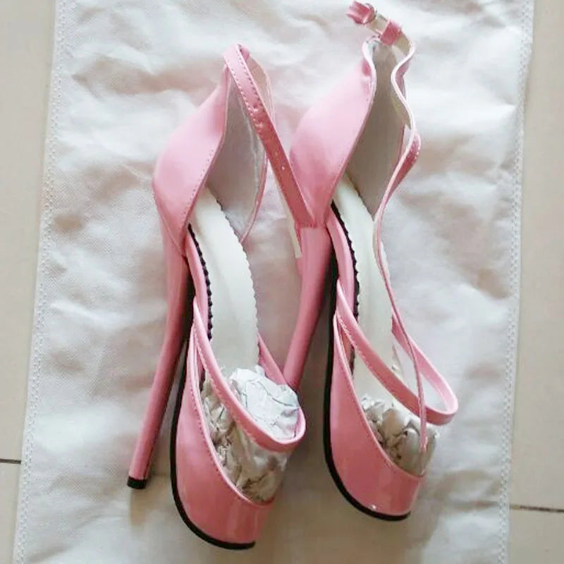 Sexy Fetish 7" High Thin Heel Ballet pumps