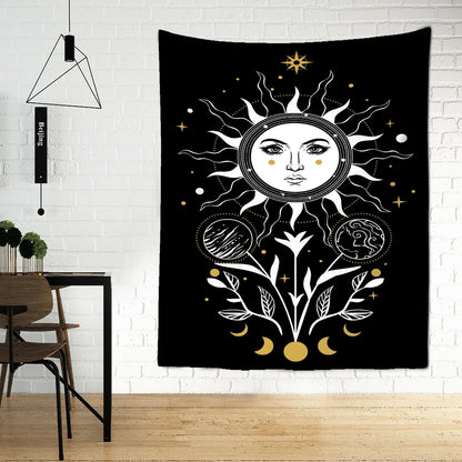 Cat Mysterious Divination  Tapestry