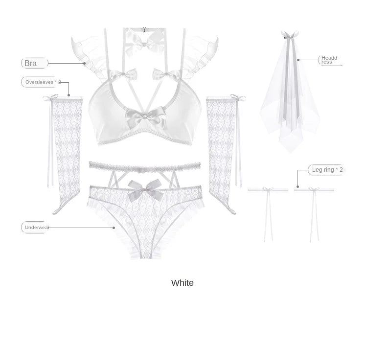 Adjustable Women Underwear Sexy Lingerie Lace Set