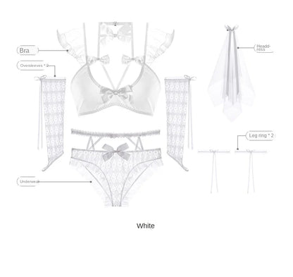 Adjustable Women Underwear Sexy Lingerie Lace Set