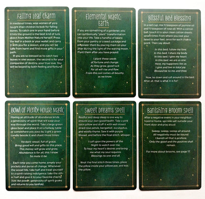 100PCS Practical Witch's Spell Oracle Tarot Cards
