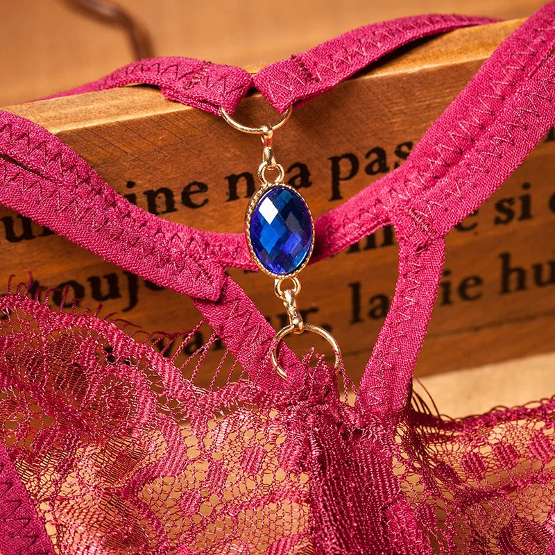 Women  Sexy Lingerie Thongs and G String Lace Panties