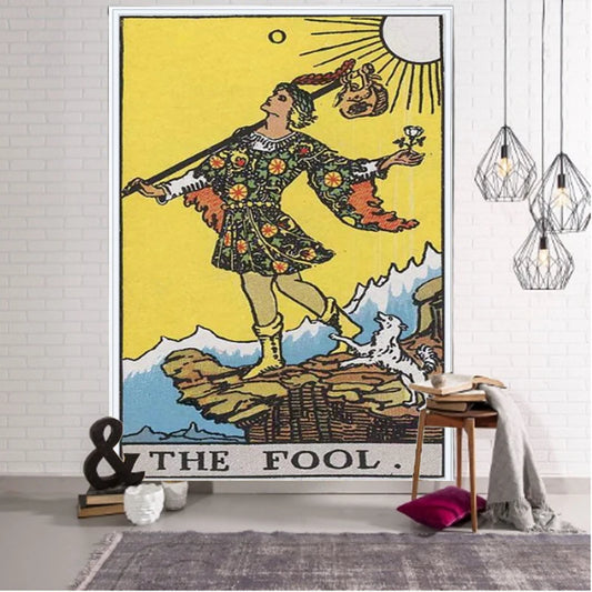 Tarot card decoration tapestry
