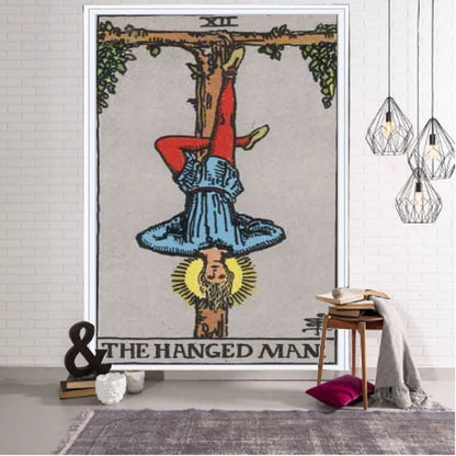 Tarot card decoration tapestry