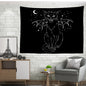Black Cat Psychedelic Tapestry