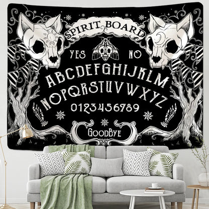 Cat Mysterious Divination  Tapestry