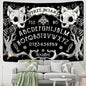 Cat Mysterious Divination  Tapestry