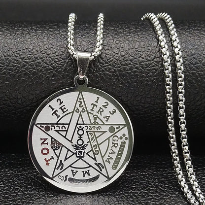 Pentagram Stainless Steel Necklace