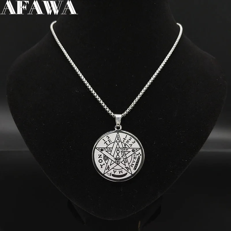Pentagram Stainless Steel Necklace