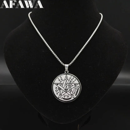 Pentagram Stainless Steel Necklace