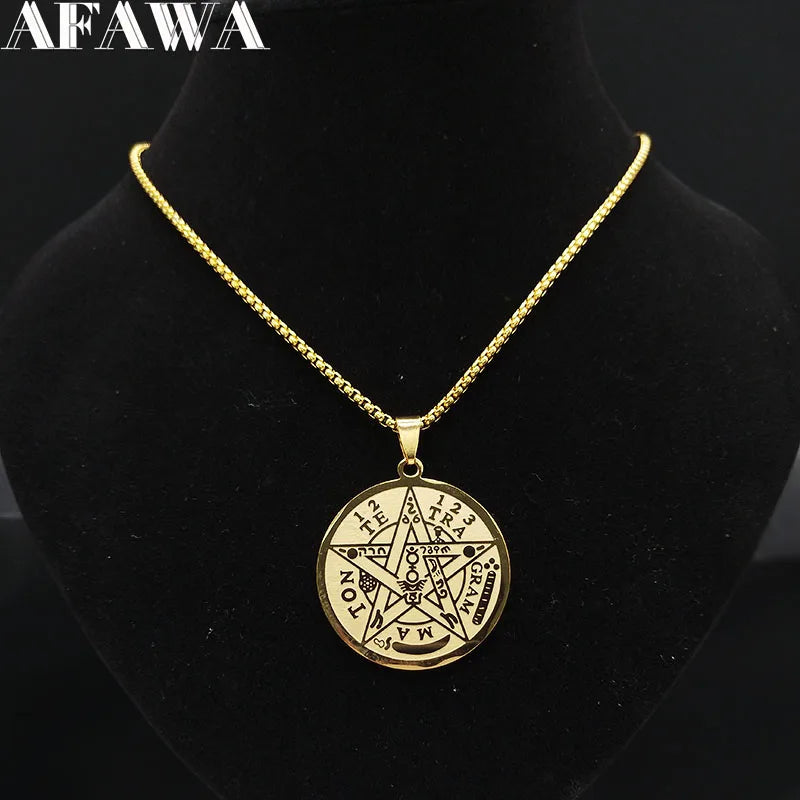 Witchcraft Pentagram Necklace
