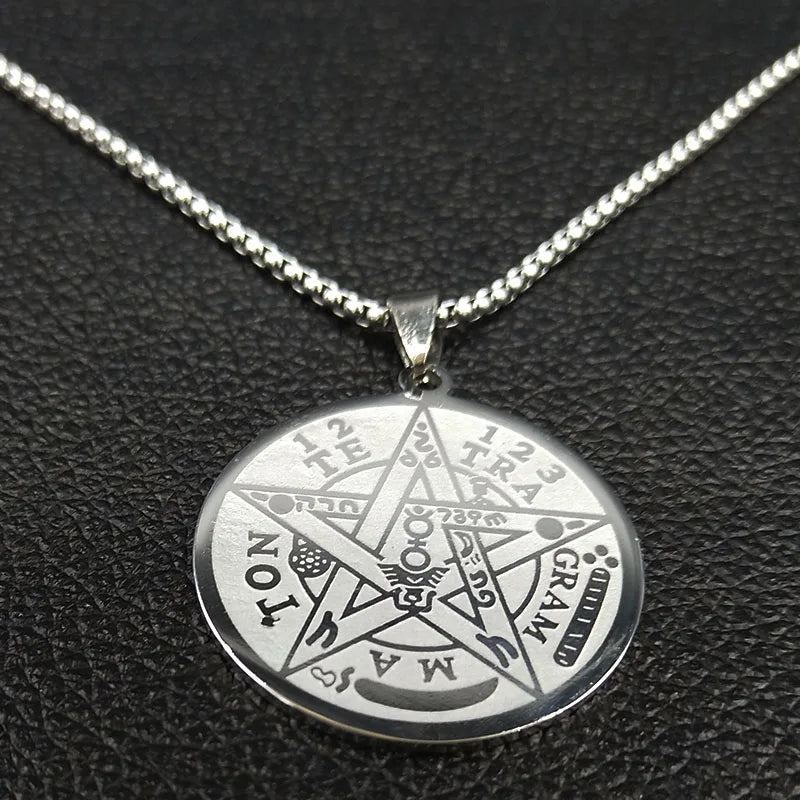 Pentagram Stainless Steel Necklace