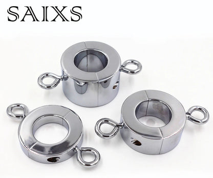 Metal Cock Ring Ball Stretchers