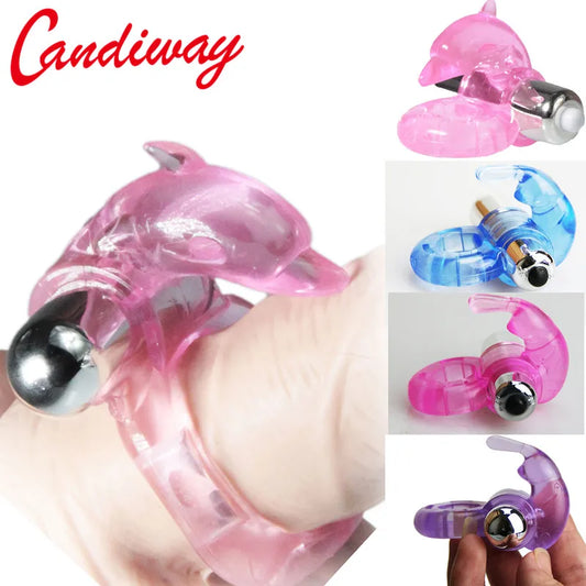triple ring dolphin vibrator