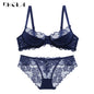 Sexy Bra Ultrathin Underwear Set