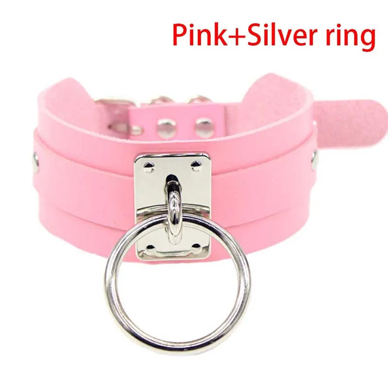 Bondage Slave Collar