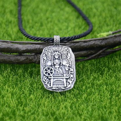 Frigga Goddess Of Fate Runic Runes Amulet